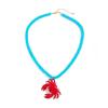 Naszyjniki z wisiorkami Salircon Y2K Boho Creative Crab Crayfish dla kobiet 2026, nowe, letnie wakacje, plaża, akrylowe koraliki, biżuteria choker