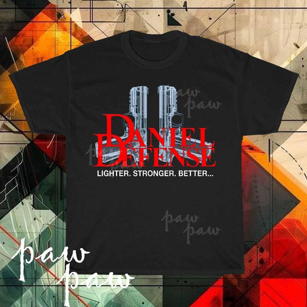 

New Daniel Defense Guns Firearms Logo Men#039;s Tshirt funny size S to 5XL Unisex T-Shirt XXL