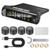 Car TPMS Tyre Pressure Monitoring System Solar Power Auto Security Alarm Systems Tire Pressure Solar Power External Sensor Auto Accessories