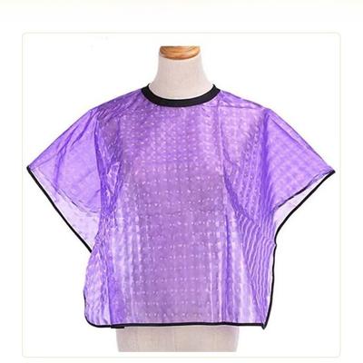 Professional Hair Cutting Collar Waterproof Colouring Cape Barber Cloth Hairdressing Hair Dye Gown Perm Oil Cape Haircut Tool