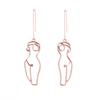 Earrings Geometric Statement Stylish Alloy Fashion Jewelry Women For