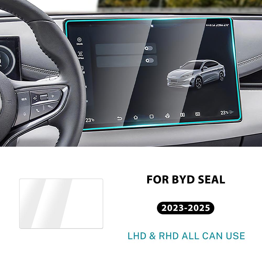 Tempered Glass Screen Protector for BYD Seal 2023-2025 Instrument and Navigation Display