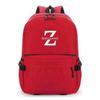 Kids Schoolbag Wide Padded Shoulder Straps Waterproof Scratch-resistant Large Capacity Letter Print Solid Color Backpack