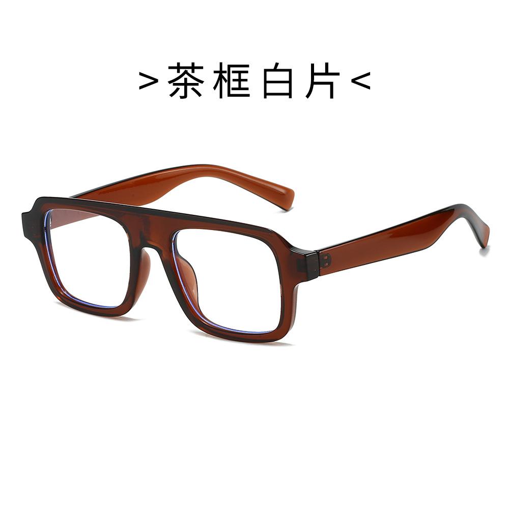 Fashionable Tortoiseshell Square Sunglasses for Female and Male Fashionable Blue Light Blocking Eyewear Stylish Sun Eyewear for Every Oc