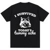 T-shirt in Cotone Gatto Divertente Certified Freak Unisex Uomo Donna Opium Merch Moda Taglia Grande Top Manica Corta Stampa Lettere T-shirt S-4xl