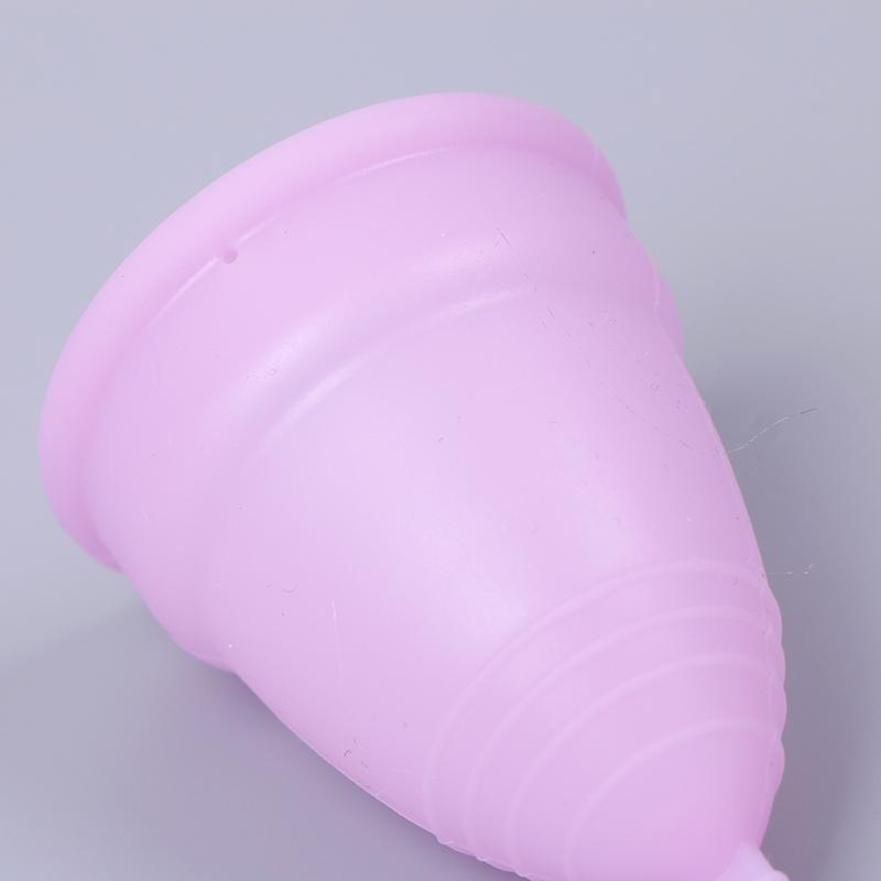 Women Lady Period Cup Medical Grade Silicone Feminine Hygiene Menstrual Cup