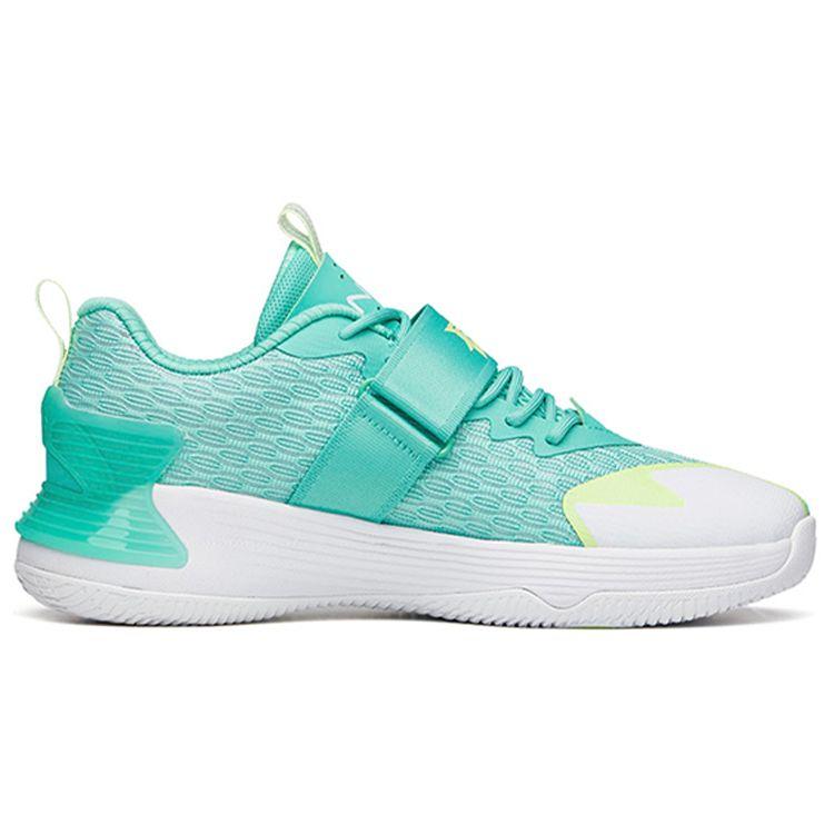 Anta Sweep 1 Comfortable Trendy Shock Absorption Non-Slip Wear-Resistant Basketball Shoes Men Sneakers Youth-Green 112131606-2