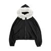 Men's Solid Color Double Zipper Sweatshirt Men's Sports Large Size Casual Sweatshirt Jacket