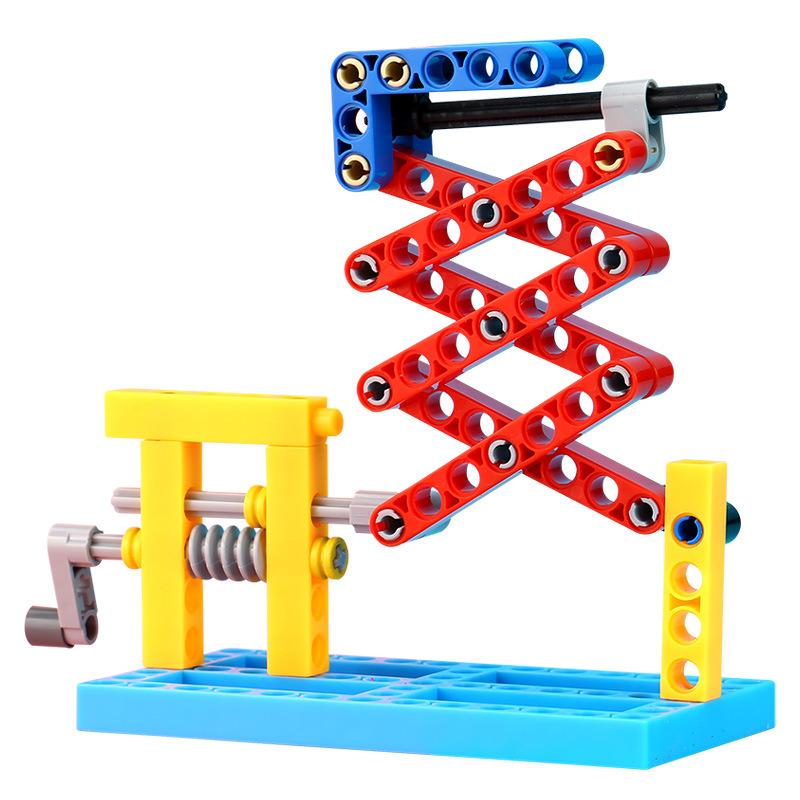 Lifting Platform Model STEM Technology Gadget Kids Science Toys Physical Lifting Jack Kit Educational Toys for Children