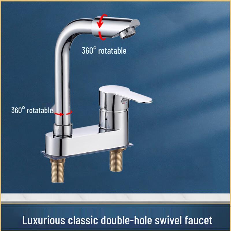 Li Lang Brass Bathroom Sink Faucet