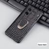 iPhone 13-Hülle aus echtem Leder mit Krokodilmuster und Halterung – vollständiger Schutz für Apple 14 Pro Max.