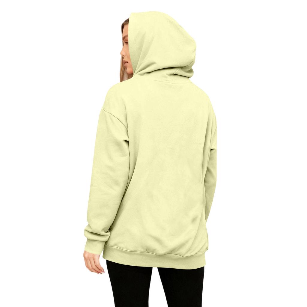 Women's Fashion Daily  Casual  Hoodie Long Sleeve Top