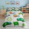 Feelyou Boys Race Car Twin Size Bedding Set Kids Racing Car Comforter Extreme Sports Comforter Set for Teens Cool Car Comforter Car Room Dec
