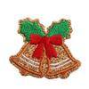 Christmas Iron-on Embroidered Patches Sew Applique Embroidered Patches for Jeans Clothing Festival DIY Christmas Gifts
