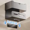 Danle Space Aluminum Punch-Free Bathroom Tissue Dispenser