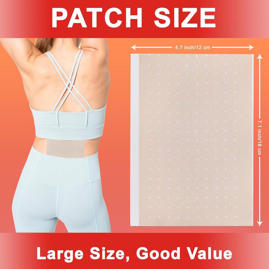 50 Count Capsaicin Patches,4.72"x7.08" Hot Capsicum Patch