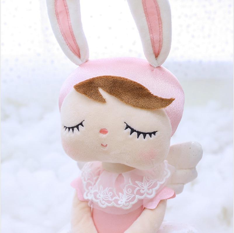 Non-Toxic Original Metoo 34Cm Angel With Wings Angela Princess Plush Doll Childrens Stuffed Toy Holiday Birthday Gifts For Kid Baby