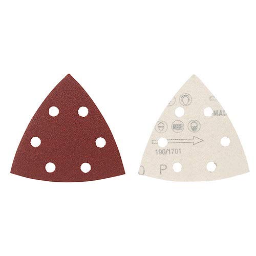 Makita Sanding Paper #120 Triangular 96×96mm A-53615 10 Sheets