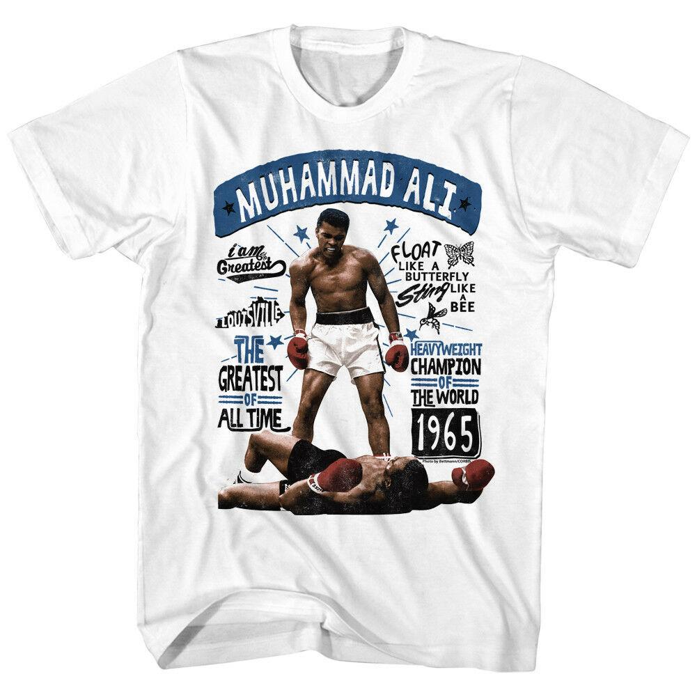 Muhammad Ali Famous Quotes T-Shirt All size XXL