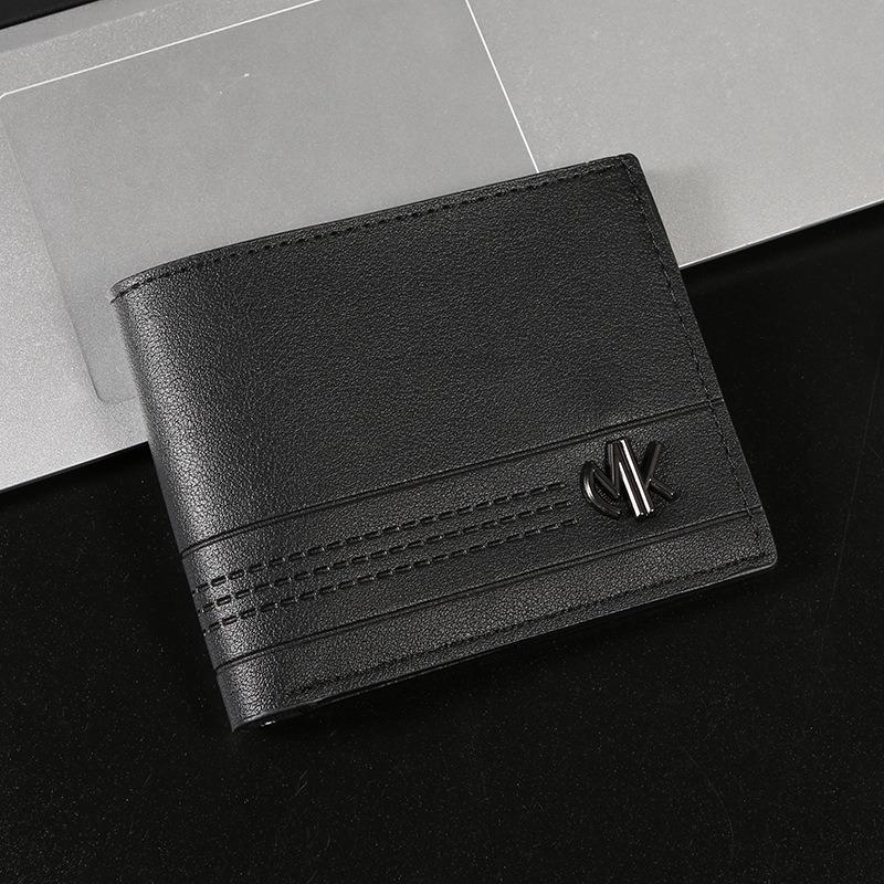 Short Men's Wallet, Business Casual Soft Wallet, Multi-card Large-capacity Small Wallet, Men's Wallet.