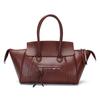 Xeie Thuk Shoulder Bag Women Faux Leather Multi Compartment Office Daily