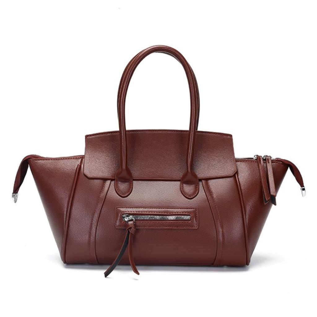 Xeie Thuk Shoulder Bag Women Faux Leather Multi Compartment Office Daily