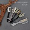 Three-Sided Suede & Leather Winter Boot Cleaning Brush