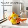 Wind Up Bird Shape Interactive Cat Tail Bite-Resistant Bird Cat Teaser Sounding Pull Play Cat Exercise Kitchen Apartment