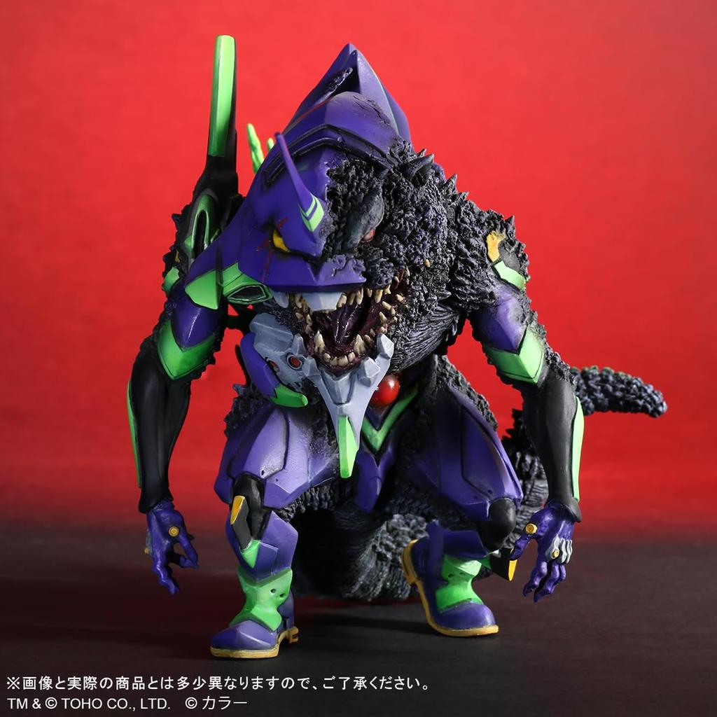 Evangelion Einheit 01 Erwachen Form Höhe 170mm PVC Bemalt Komplettfigur X-Plus Defo-Real "G" ca.. Maßstabslos