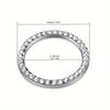 1pc Car Engine Start Stop Button Ring Artificial Diamond Car Interior Decor Accessories