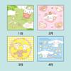 Sanrio Wall Wall 452548 Calendar, Medium, 2025, Cinnamoroll, Hanging,