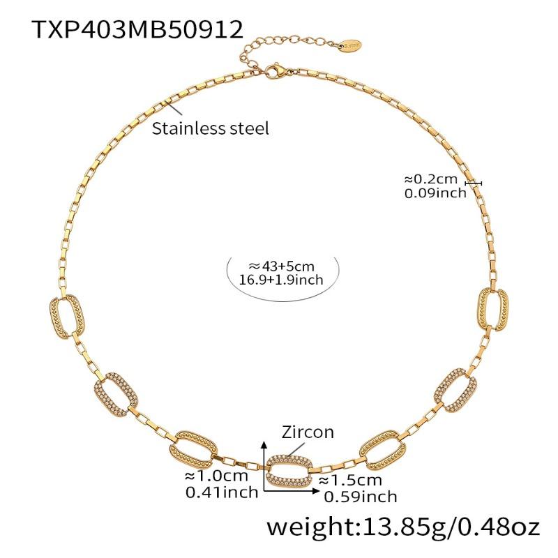 Mili High-quality Rectangular Full Diamond Zircon Handmade Assembled Earrings, Bracelet, and Choker Necklace - 18k Gold Plated Jewelry