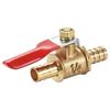 Hose Barb To Hose Barb Ball Valve  On-off Controlling or Flow Adjustment of Water, Oil, and Gas