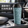 Titanium Insulated Travel Mug 500ml Double-Use Straw Lid Coffee Cup Men Women Office Outdoor
