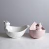 Handmade Mini Cartoon Ceramic Fleshy Plant Pot Planter Gift Ceramic Planter Container for Indoor Garden Desk Decoration