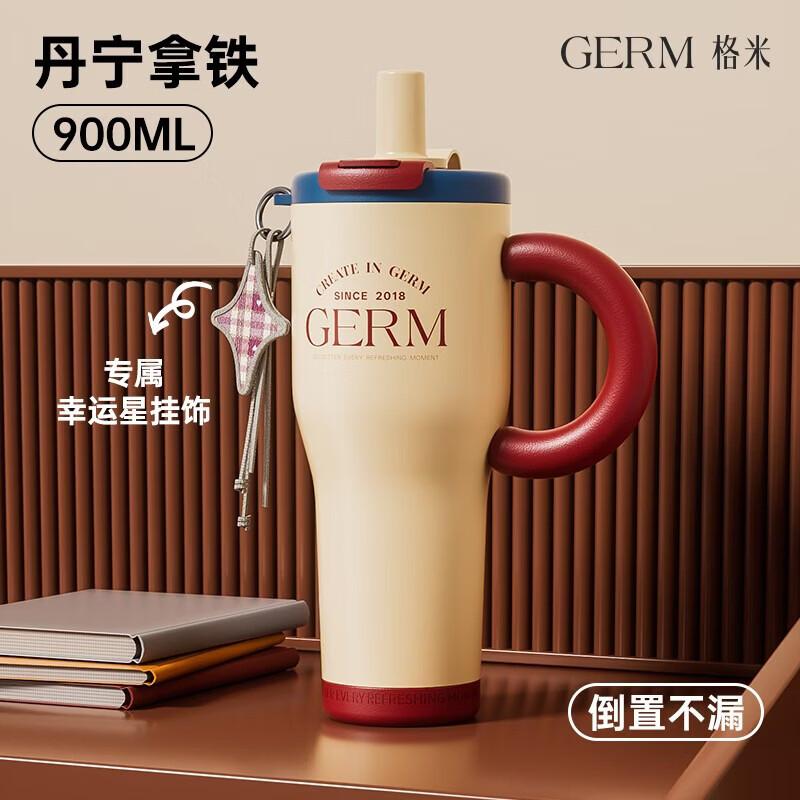 Germ 900ML Stainless Steel Insulated Tumbler with Straw