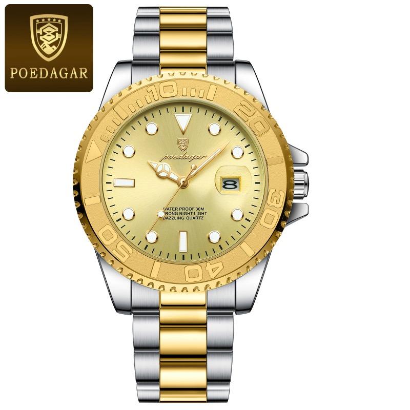 Top Brand New Waterproof Luminous Men's Watch Fashion Elegant Quartz Watch