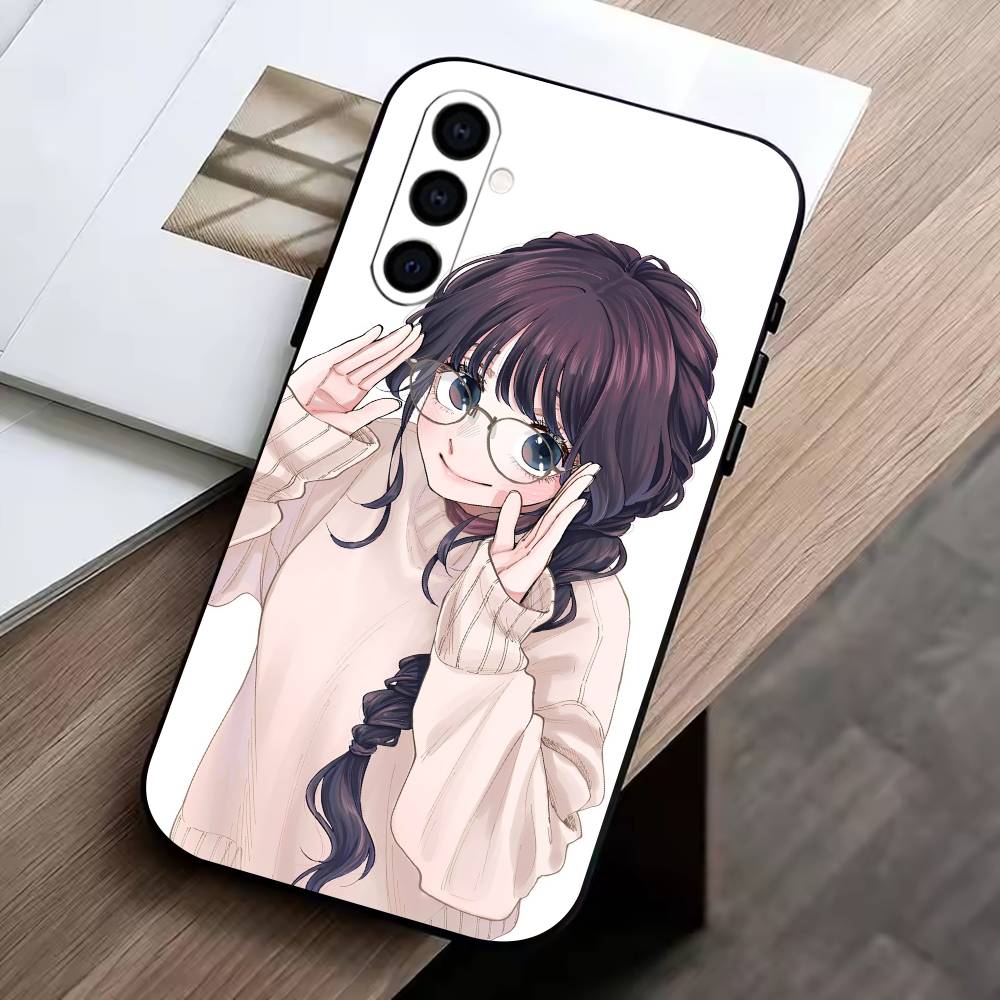 Kaoruko W-Waguri  Phone Case For Samsung Galaxy A73,A72,A71,A70,A53,A52,A51,Others Soft Black Cover
