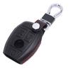 Smart Remote Key Fob Cover with Keychain PU Leather Car Key Case Shell Protector for A B C E S G M