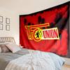 Union Football Emblem Tapestry, Unique Design Tapestry, Wall Decor for Bedroom,Livingroom, Playroom,Heartwarming Fan Holiday Gifts