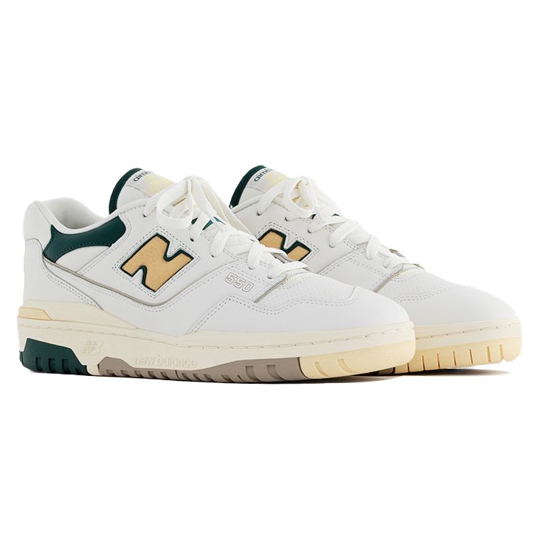 Sneakers Unisex Aimé Leon Dore x New Balance 550 Verde Giallo BB550A2