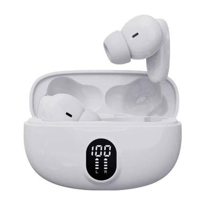 Sluchátka - Denver - TWE-57B - Do uší - Bezdrátová - Bílá