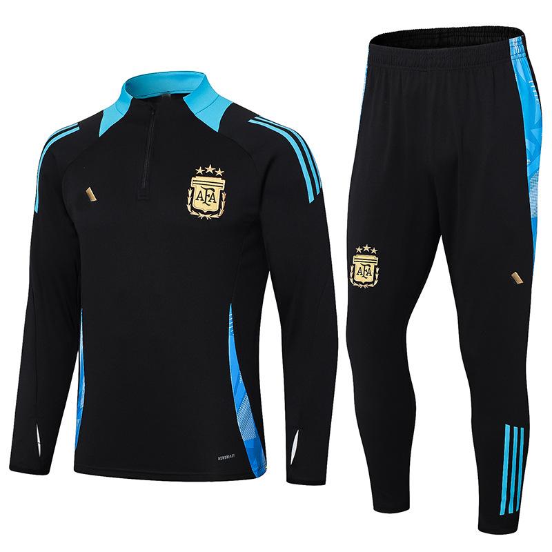 National Team Brazil France Germany England Argentina Portugal Italy Football Training Suit Long Sleeve Suit