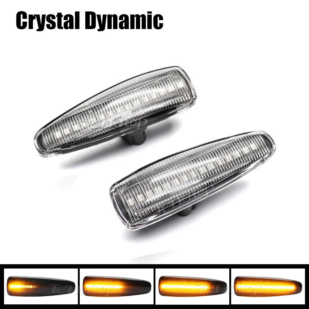 Super LED Sequenzielle Seitenmarkierungsleuchten für Mitsubishi Lancer Evolution Outlander Sport RVR L200 Mirage Dynamische Blinkleuchten
