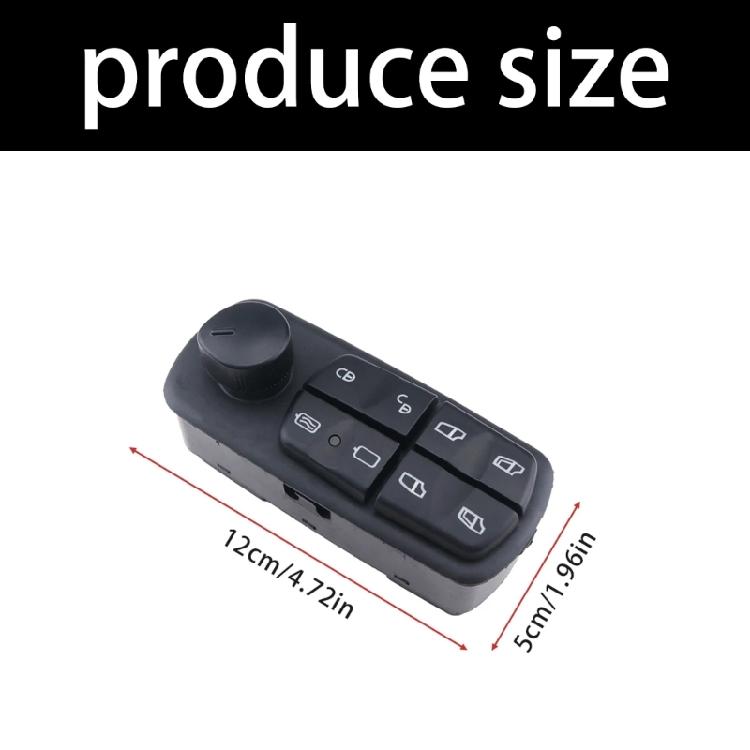 Power Electric Window Switches Truck Accessory for ATEGO AXOR 98-13 A0045455913 A0035455913 Window Control Switches