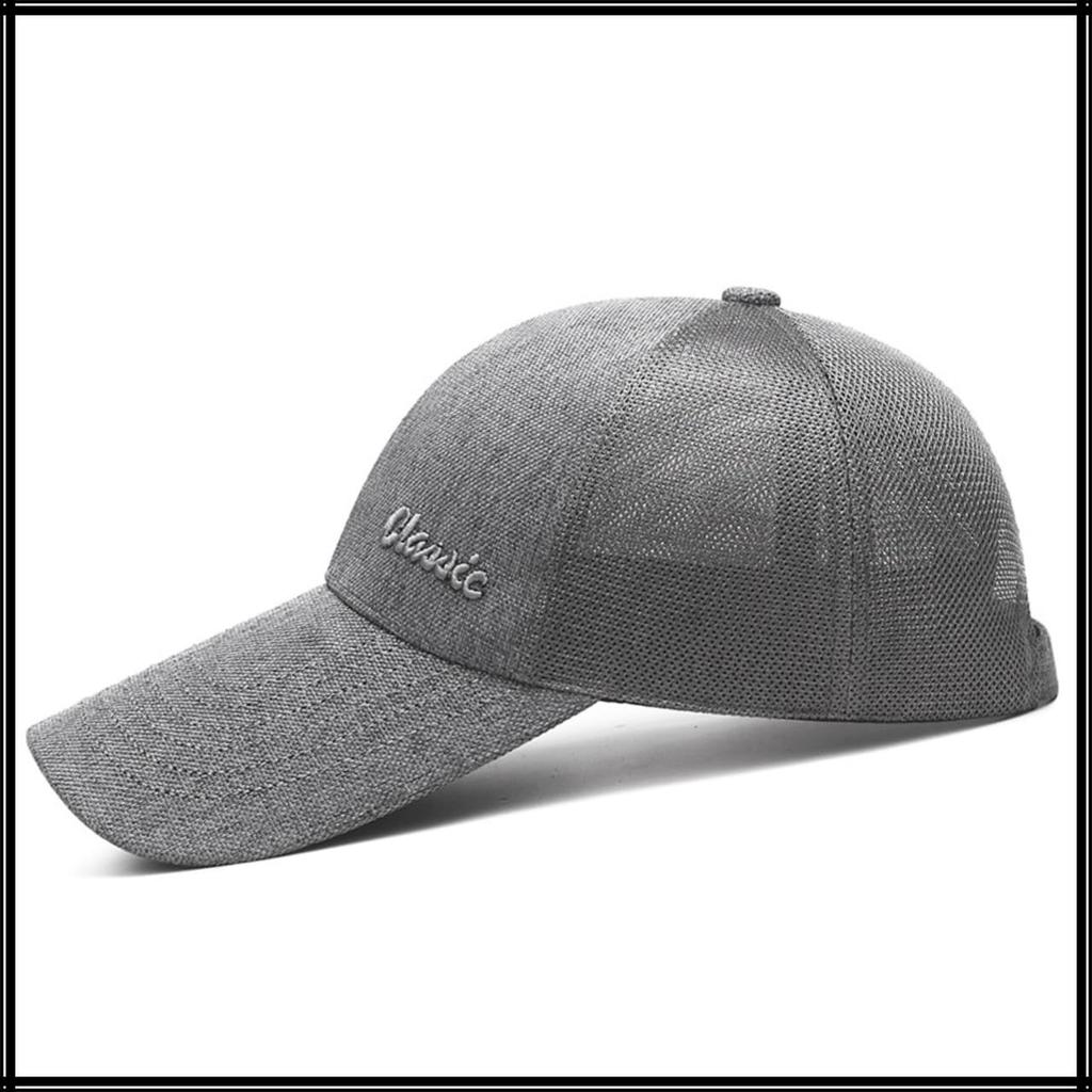 Mesh Extended UV Sun CZA011 [White Fang] Hat, Cap, Brim, Protection, Simple, Casual, Protection, Men's, (Beige)