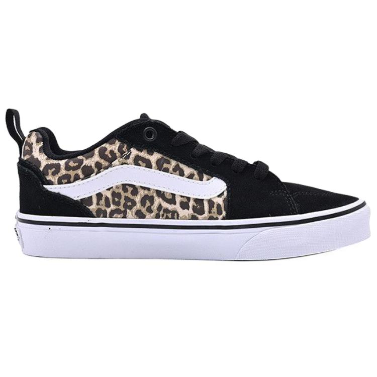 Vans Filmore Skateboard Shoes Women's Low Top Black Brown VN000EAGBM8