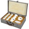Dehua White Porcelain Lanolin Jade Kung Fu Tea Set