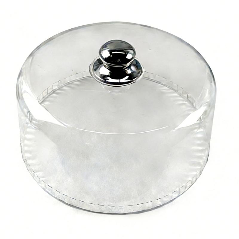 Shatterproof Food Storage Dome for Camping and Garden Parties with Clear Visibility Easy to Cleaning Cake Protector