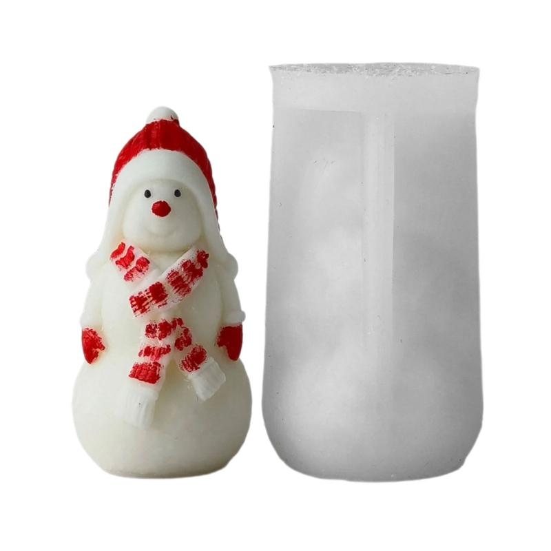 

Creative Silicone Mould Candle Moulds Christmas Series Hand-Making Supplies Soap Molds Present for Crafting Enthusiasts